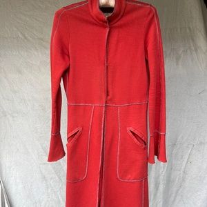 Burning Torch knit coat